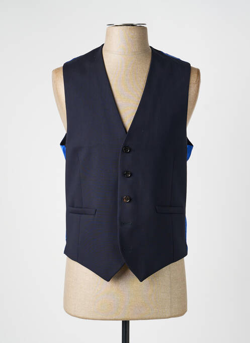 Vestă fără mâneci efect material satinat albastru PAUL SMITH homme