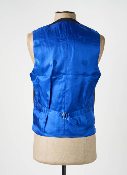 Vestă fără mâneci efect material satinat albastru PAUL SMITH homme