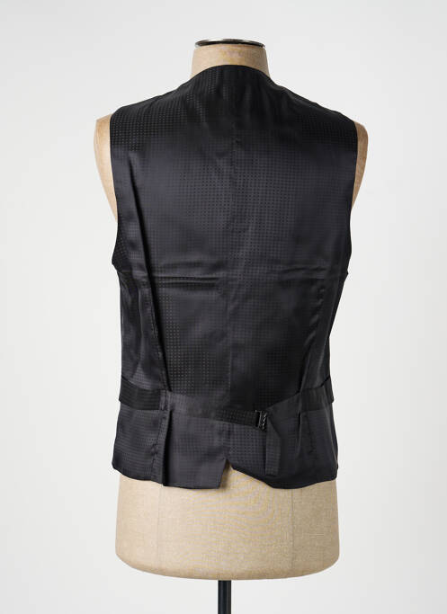 Vestă fără mâneci efect material satinat negru PAL ZILERI homme