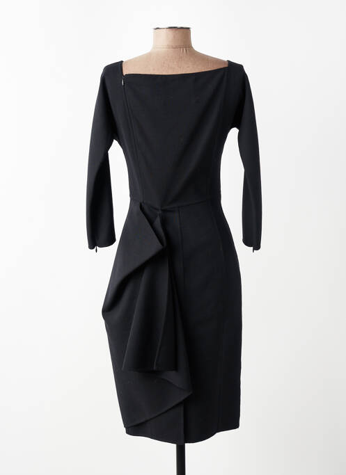 Rochie midi mâneci lungi mâneci lungi negru DSQUARED femme