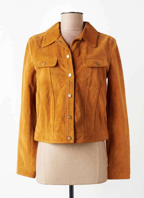 Jachete casual finisaj interior dublat portocaliu LEE femme