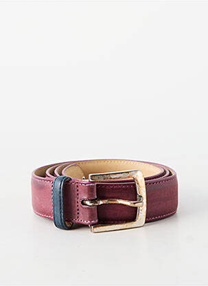Curea cusături întărite violet PAUL SMITH bărbat
