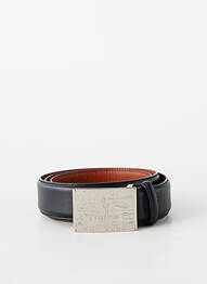 Curea cusături întărite negru RALPH LAUREN bărbat