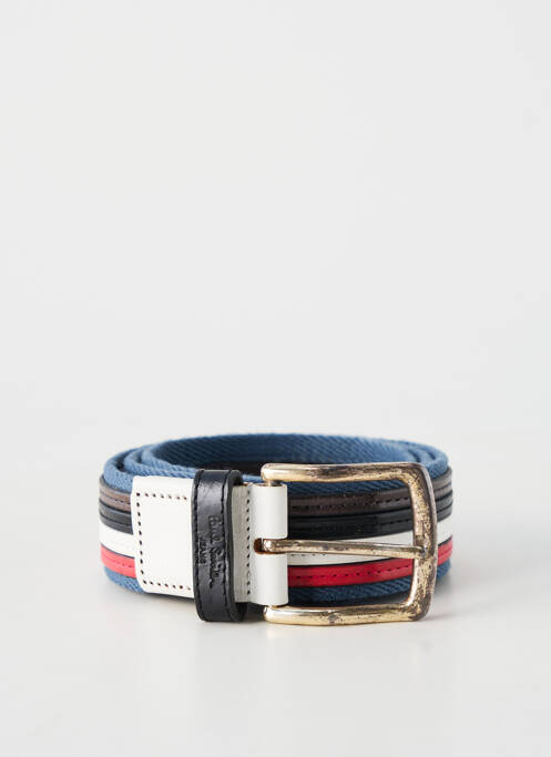 Curea cusături întărite albastru PAUL SMITH homme