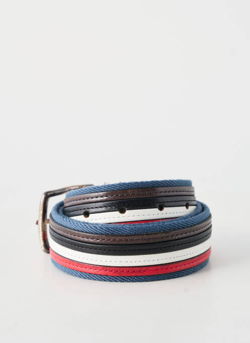 Curea cusături întărite albastru PAUL SMITH homme