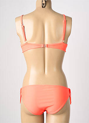 Costum de baie din două piese elasticitate top sutien modelat portocalie REGLISSE femeie