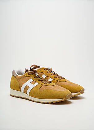 Adidași vârf rotund vârf rotund galben HOGAN bărbat