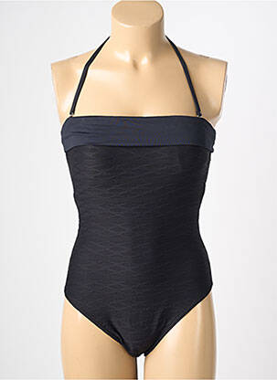 Costum de baie dintr-o singură piesă bretele elastice detașabile top bentiță negru REGLISSE femeie
