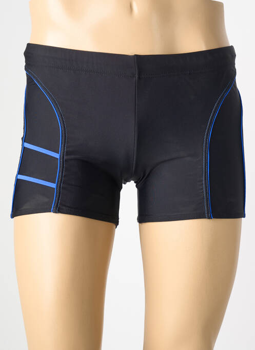 Șort de baie elastic în talie negru REGLISSE homme