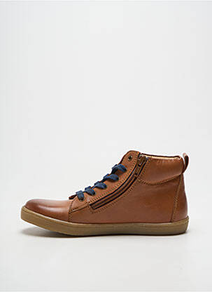 Botine/ghete vârf rotund vârf rotund maro GBB băiat