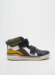 Adidași branț detașabil vârf rotund negru SHOO POM băiat
