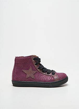 Botine/ghete branț detașabil vârf rotund violet FRODDO fată