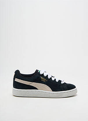Adidași vârf rotund vârf rotund negru PUMA copil