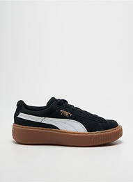 Adidași vârf rotund vârf rotund negru PUMA copil