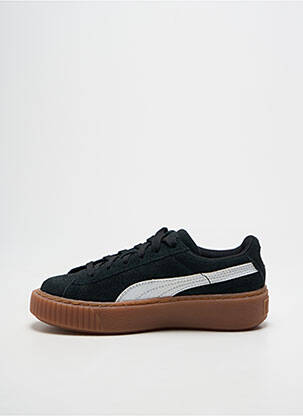 Adidași vârf rotund vârf rotund negru PUMA copil