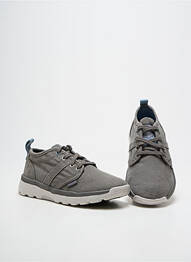 Adidași închidere cu șireturi vârf rotund gri PALLADIUM garcon