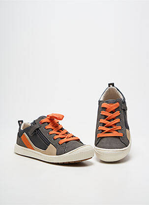 Adidași vârf rotund vârf rotund gri KICKERS băiat