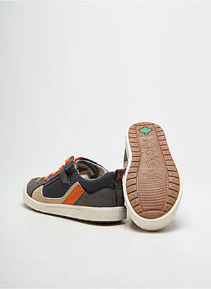 Adidași vârf rotund vârf rotund gri KICKERS băiat