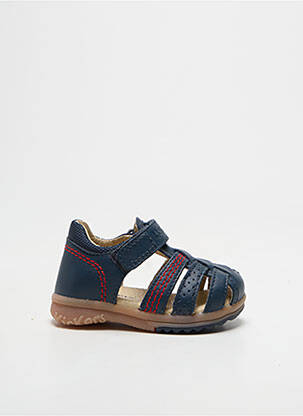 Sandale/pantofi decupați vârf rotund vârf rotund albastru KICKERS băiat