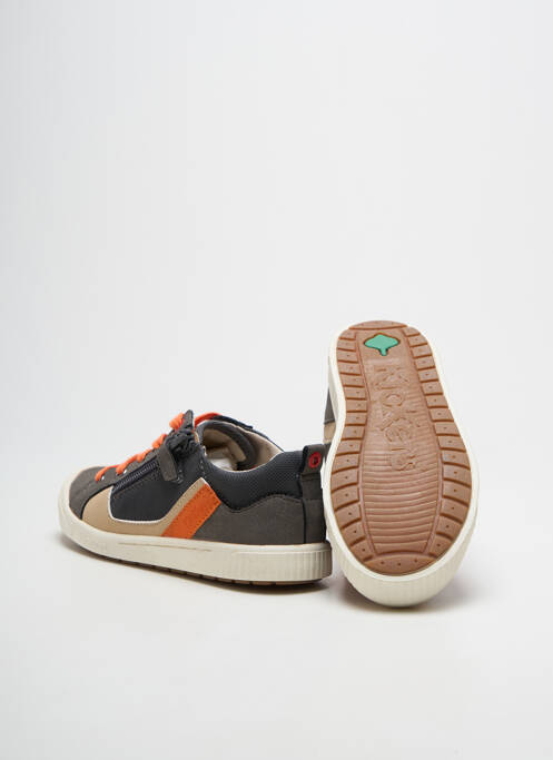 Adidași vârf rotund vârf rotund gri KICKERS garcon