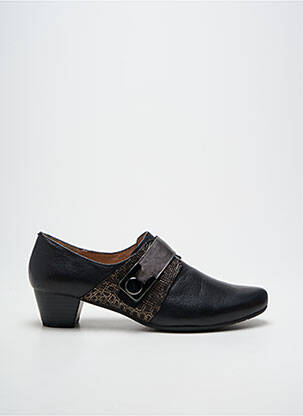 Derby-uri cubanez toc de 4 la 6 cm negru SWEET femeie