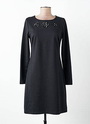 Rochie scurtă mâneci lungi mâneci lungi negru SENORETTA femeie