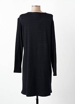 Rochie scurtă mâneci lungi mâneci lungi negru VANIA femeie
