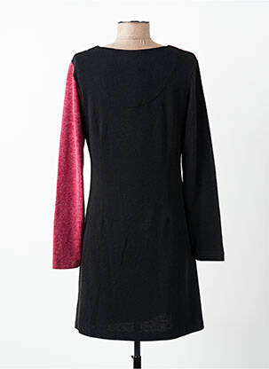 Rochie scurtă mâneci lungi mâneci lungi negru SENORETTA femeie