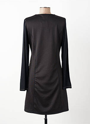 Rochie scurtă mâneci lungi mâneci lungi negru KALISSON femeie