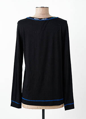 Tricou mâneci lungi mâneci lungi negru TINTA STYLE femeie