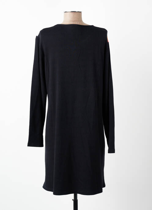 Rochie scurtă mâneci lungi mâneci lungi negru VANIA femme