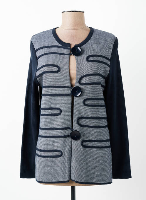 Vestă cu mâneci lungi elasticitate albastru CHASSAGNARD femme