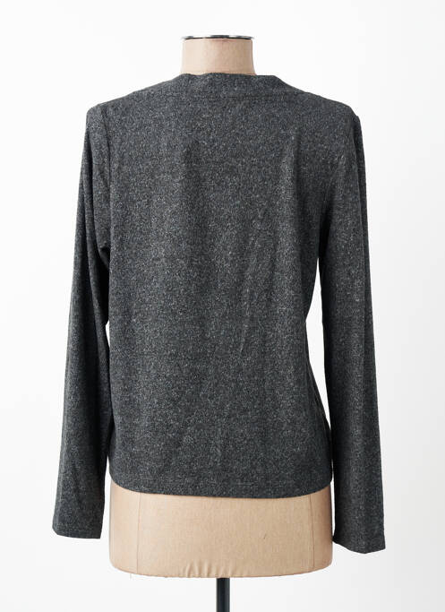 Vestă cu mâneci lungi elasticitate gri S.OLIVER femme