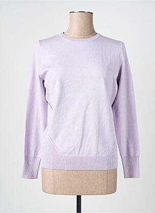 Pulover elasticitate mâneci lungi violet SCORZZO femeie