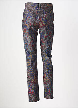 Pantalon slim țesătură poplin mărime normală gri RECOVER C.C. femeie