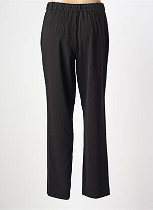 Pantalon slim talie elastică mărime normală negru CISO femeie