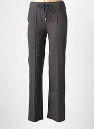 Pantalon drept elasticitate mărime normală gri YEST femme