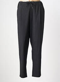 Pantalon slim talie elastică mărime normală negru CISO femme