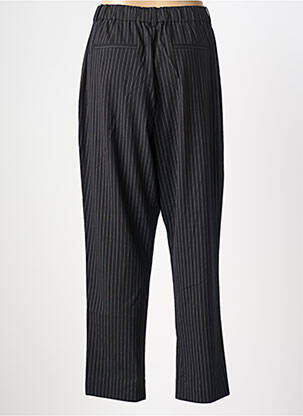 Pantalon slim talie elastică mărime normală negru CISO femeie