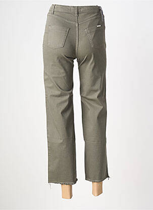 Pantalon 7/8 elasticitate mărime normală verde WALTRON femeie