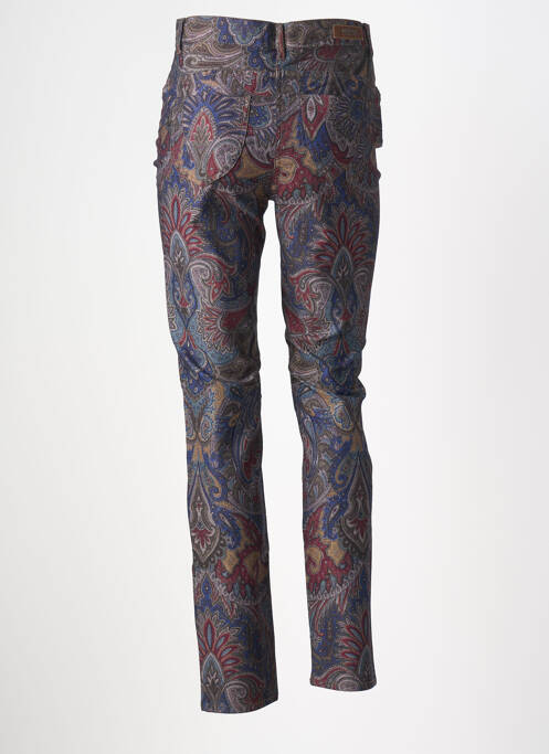 Pantalon slim țesătură poplin mărime normală gri RECOVER C.C. femme