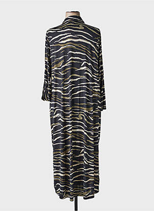Rochie lungă mâneci lungi mâneci lungi negru YOEK femeie