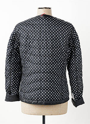 Geacă matlasată mâneci lungi fără glugă negru CONCEPT K femeie