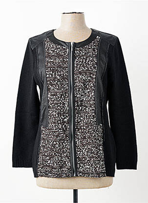 Jachete casual guler rotund negru BAGORAZ femeie