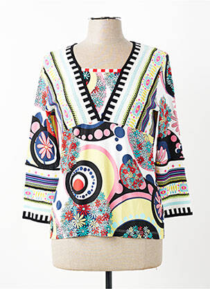 Tricou mâneci lungi mâneci lungi alb OLIVIER PHILIPS femeie