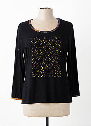 Tricou mâneci lungi mâneci lungi negru OLIVIER PHILIPS femeie