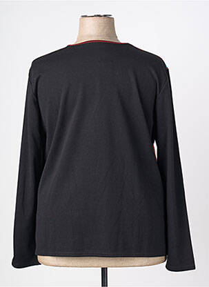 Tricou mâneci lungi mâneci lungi negru GEVANA femeie