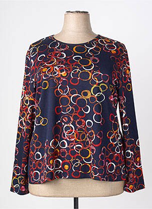 Tricou mâneci lungi mâneci lungi albastru GEVANA femme