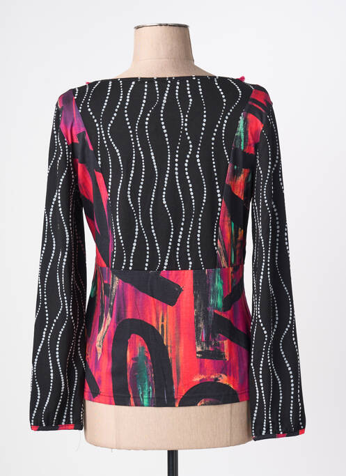 Tricou mâneci lungi mâneci lungi negru OLIVIER PHILIPS femme