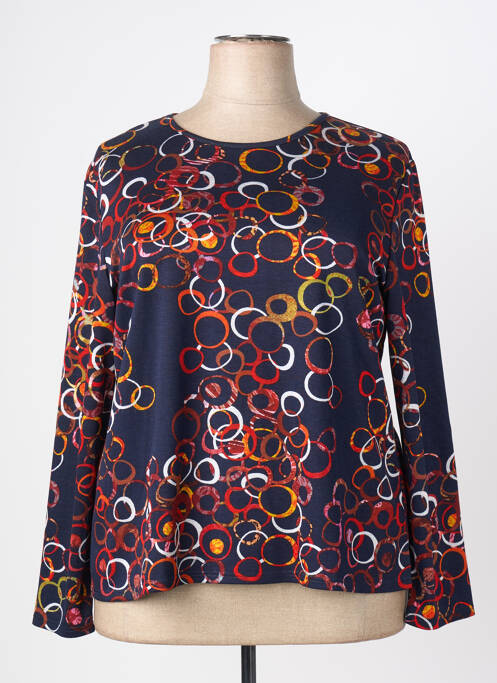 Tricou mâneci lungi mâneci lungi albastru GEVANA femme